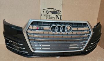 Voorbumper Audi Q7 4M0 SQ7 4M Origineel Bumper PDC KLS Zwart beschikbaar voor biedingen