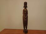 Afrikaans houten beeld vrouw, Antiek en Kunst, Ophalen