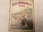 Affiche postkaart Ed.De Beukelaer &Co Antwerpen Biscuits Anv, Verzamelen, Merken en Reclamevoorwerpen, Ophalen of Verzenden