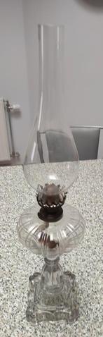 Olielamp, Antiek en Kunst, Ophalen, Glas