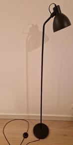 staande lamp - leeslamp - zwart metaal, Ophalen, Zo goed als nieuw, Metaal, 100 tot 150 cm