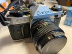 Canon AE-1 Reflex 80's vintage filmcamera, Audio, Tv en Foto, Spiegelreflex, Canon, Gebruikt, Ophalen
