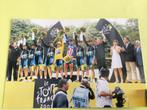 wielerkaart 2007 tour de france  alberto contador  brunyneel, Verzenden, Zo goed als nieuw