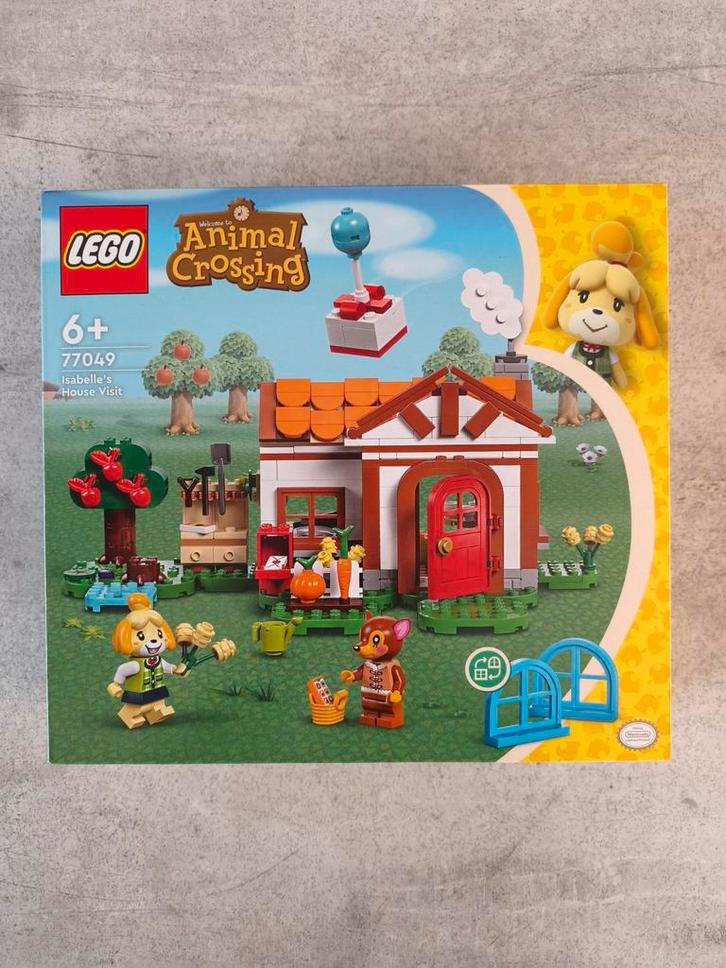 Lego Animal Crossing 77049 : Isabelle op visite, Kinderen en Baby's, Speelgoed | Duplo en Lego, Nieuw, Lego, Complete set, Ophalen of Verzenden