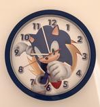 Sonic the Hedgehog wandklok – blauw, Enlèvement, Comme neuf, Horloge murale