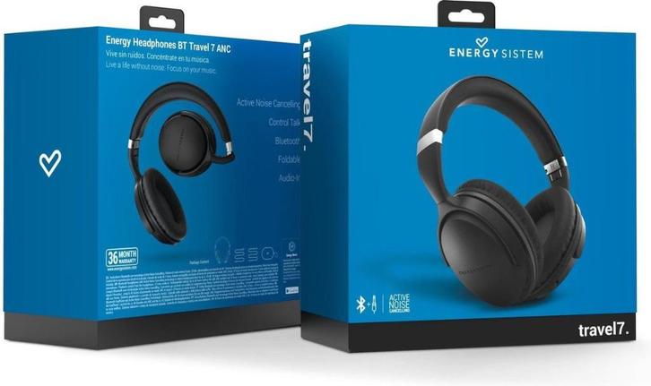 energy Sistem BT Travel 7 Headset  neuf/emballé - 40 €, Computers en Software, Headsets, Draadloos, Ophalen