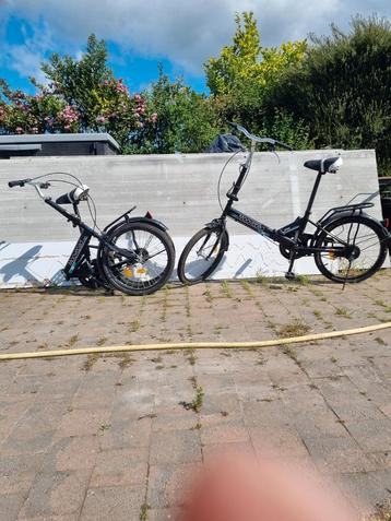 2 mini vouwfietsen, Fietsen en Brommers, Fietsen | Vouwfietsen, Ophalen, Zo goed als nieuw