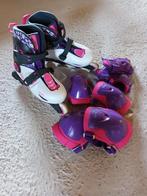 Roller blades + bescherming., Sport en Fitness, Skeelers, Kinderen, Inline skates 4 wielen, Ophalen, Overige merken