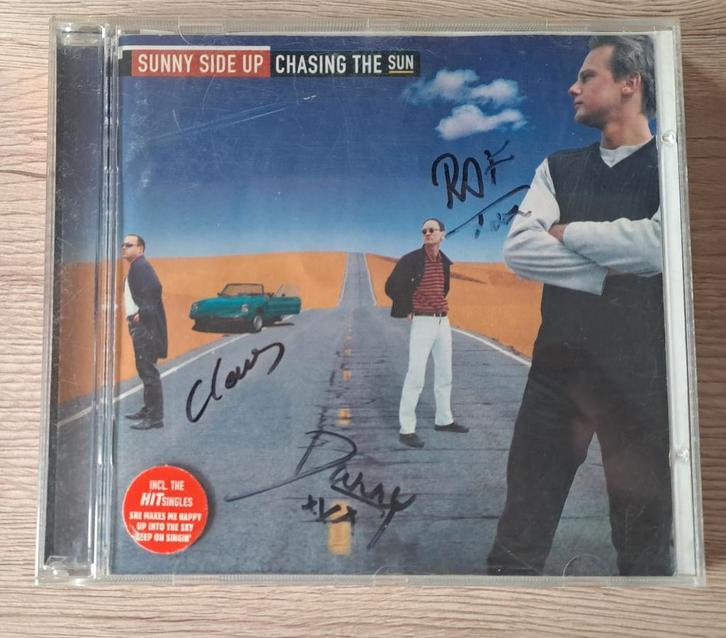 Sunny Side Up - Chasing The Sun - Signed!, Cd's en Dvd's, Cd's | Pop, Gebruikt, 1980 tot 2000, Ophalen of Verzenden