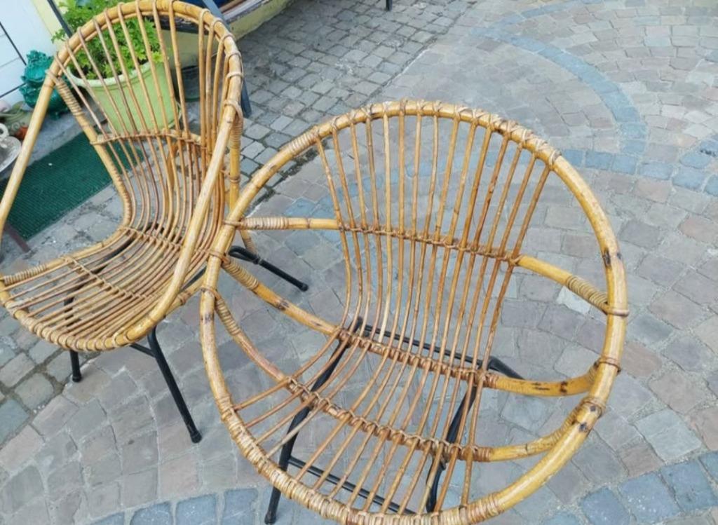 Chaises BAMBOU tre bonne état  à ransart  Faire offres  a pa, Enlèvement, Utilisé