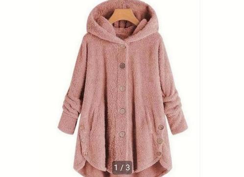Warme fleece jack jas dames vrouwen Cozy winter warm roze S, Kleding | Dames, Truien en Vesten, Nieuw, Maat 36 (S), Roze, Ophalen of Verzenden