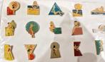 Pin up pins collectie 1 tot 15 , pin, Verzamelen, Ophalen of Verzenden, Zo goed als nieuw, Speldje of Pin