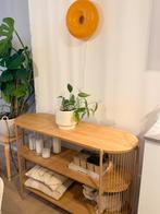 Jysk eiken dressoir sneslev, Neuf, 25 à 50 cm, Avec tablette(s), Chêne