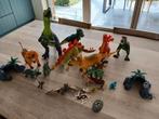 Dinoset waaronder 2 maal playmobil, Ophalen, Gebruikt