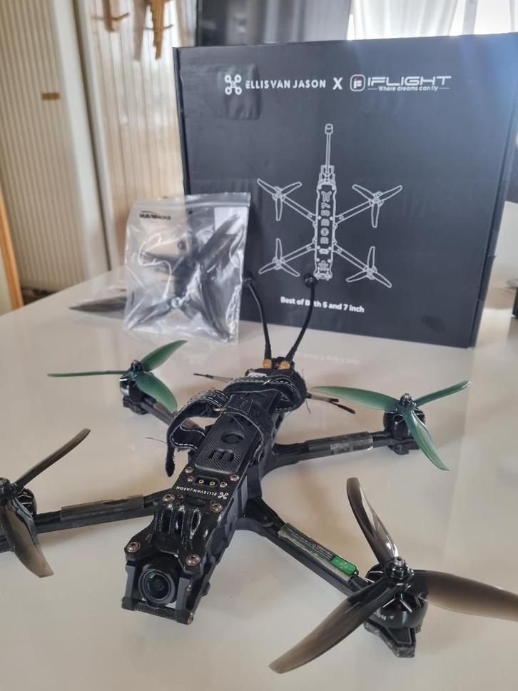 BOB 57 FPV Drone – DJI O3 Air Unit + TBS Crossfire Nano RX +, Hobby en Vrije tijd, Modelbouw | Radiografisch | Helikopters en Quadcopters