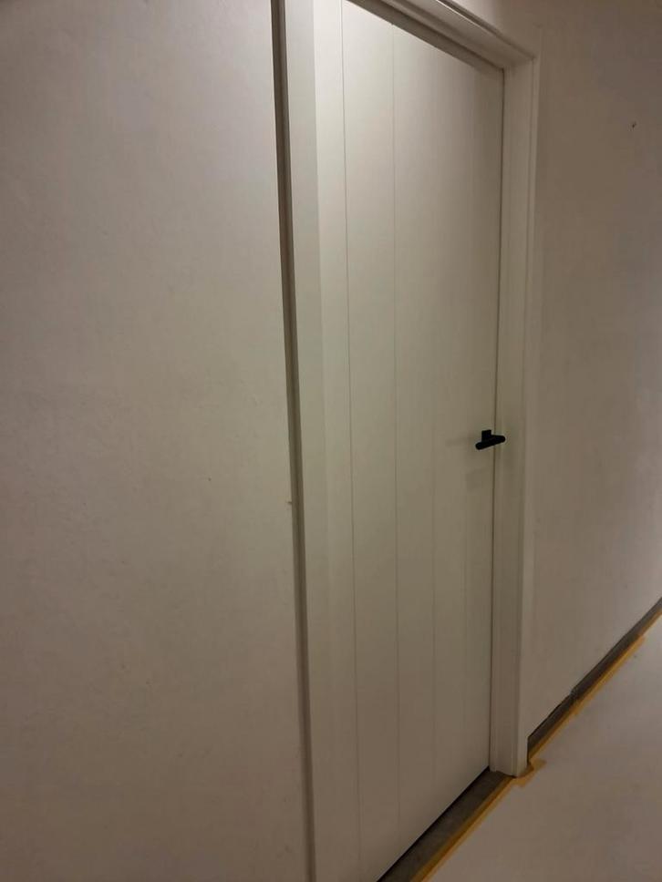 Volledig afgewerkte Binnendeur wit, Bricolage & Construction, Fenêtres & Moustiquaires, Enlèvement