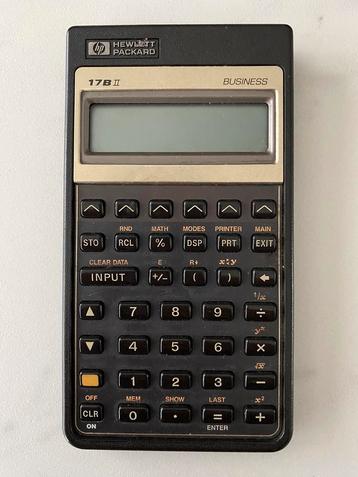 Hewlett Packard HP 17BII Business Financial Calculator beschikbaar voor biedingen