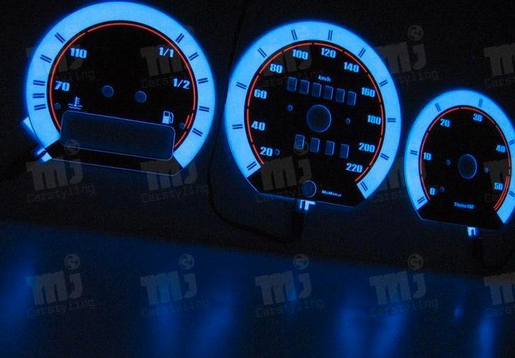 VW Passat B3-B4/ T4 - Indiglo Tellerplaten, Autos : Divers, Tuning & Styling, Enlèvement ou Envoi