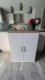 SKRUVBY Kast met deuren, wit, 70x90 cm, Huis en Inrichting, Kasten | Overige, Ophalen, Zo goed als nieuw