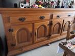 Eiken eetplaats, Huis en Inrichting, Ophalen, Gebruikt, 4 tot 6 stoelen