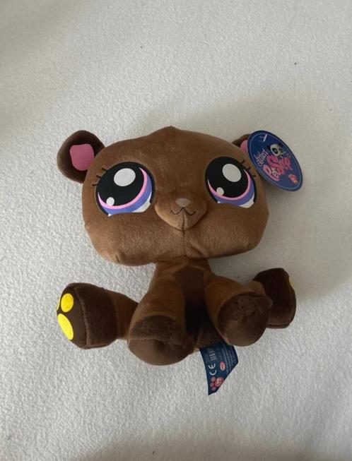 Littlest Petshop knuffels, Kinderen en Baby's, Speelgoed | Knuffels en Pluche, Zo goed als nieuw, Beer, Ophalen