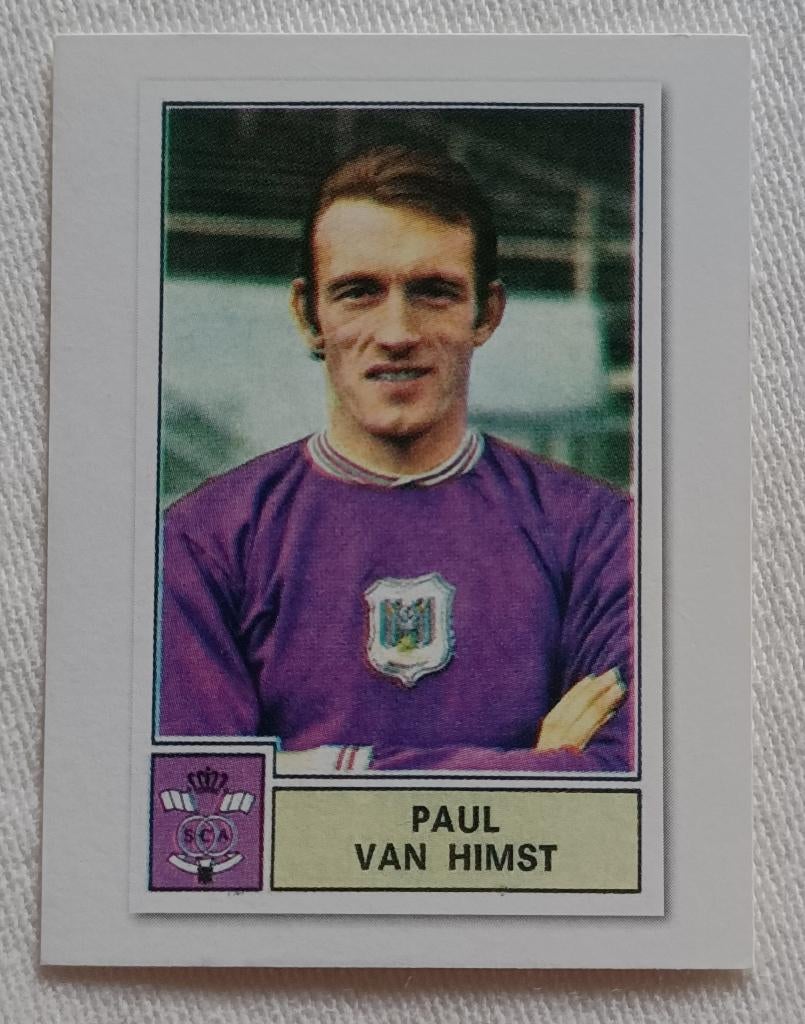 Sticker Paul Van Himst - Pro League 2021-2022, Ophalen of Verzenden, Zo goed als nieuw, Sticker