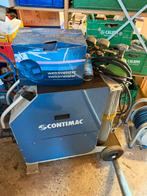 Contimac laspost + helm + fles argon, Ophalen, Zo goed als nieuw