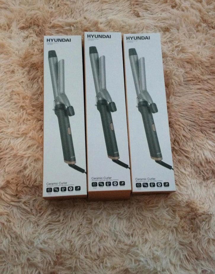 Fer à boucler en céramique Hyundai - État neuf, Handtassen en Accessoires, Uiterlijk | Haarverzorging, Ophalen