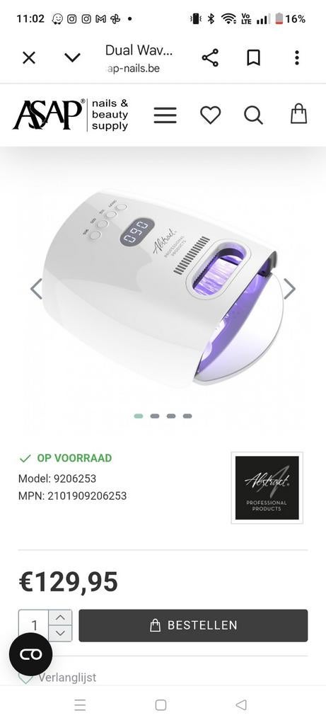 Nagelspullen, Elektronische apparatuur, Persoonlijke Verzorgingsapparatuur, Ophalen