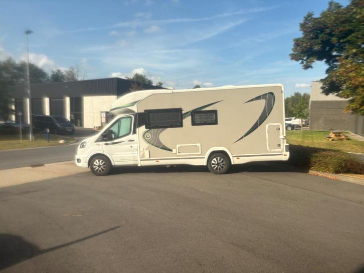 Mobilhome, Caravans en Kamperen, Mobilhomes, Particulier, tot en met 5, Half-integraal, Chausson, Ford, Diesel, Automaat, Rondzit