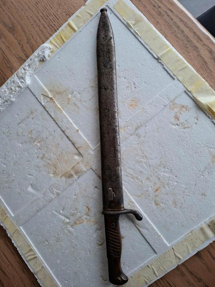 Duitse M98/05 n.A. verwijderde zaagrug, Collections, Objets militaires | Général, Enlèvement ou Envoi