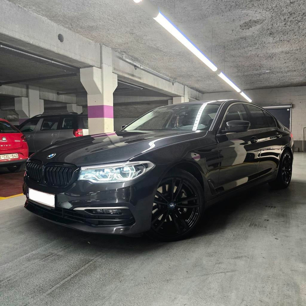 530e iPerf - Softclose, Headup, Keyless, Led, GEKEURD, Auto's, BMW, 4 cilinders, Zwart, Grijs, 5 Reeks