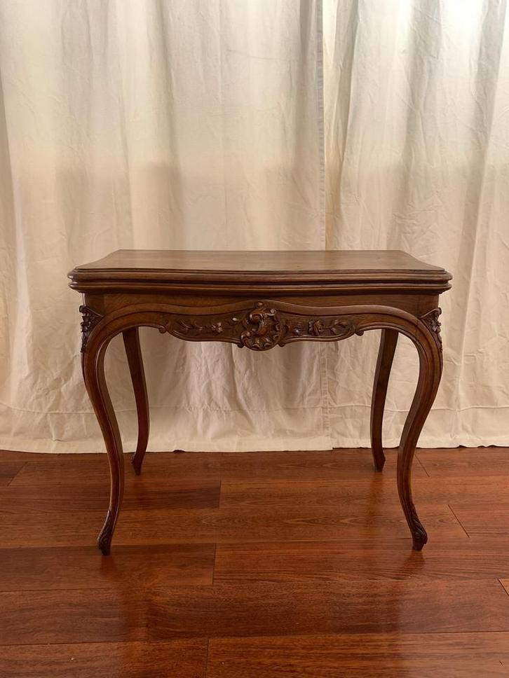 Console / Table de Jeu Louis XV Ancienne, Antiquités & Art, Antiquités | Meubles | Tables, Enlèvement