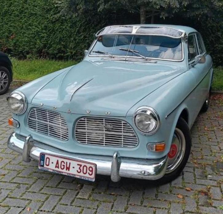 Volvo Amazon benzine & lpg 1965 B 18, Auto's, Oldtimers, Particulier, Volvo, Benzine, Coupé, 2 deurs, Zwart, Zwart, Leder, Ophalen of Verzenden