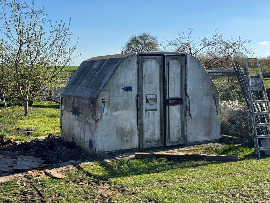Gratis af te halen , vliegtuig container, Tuin en Terras, Ophalen, Gebruikt