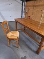 tafel met 6 stoelen, eik, Antiek en Kunst, Ophalen