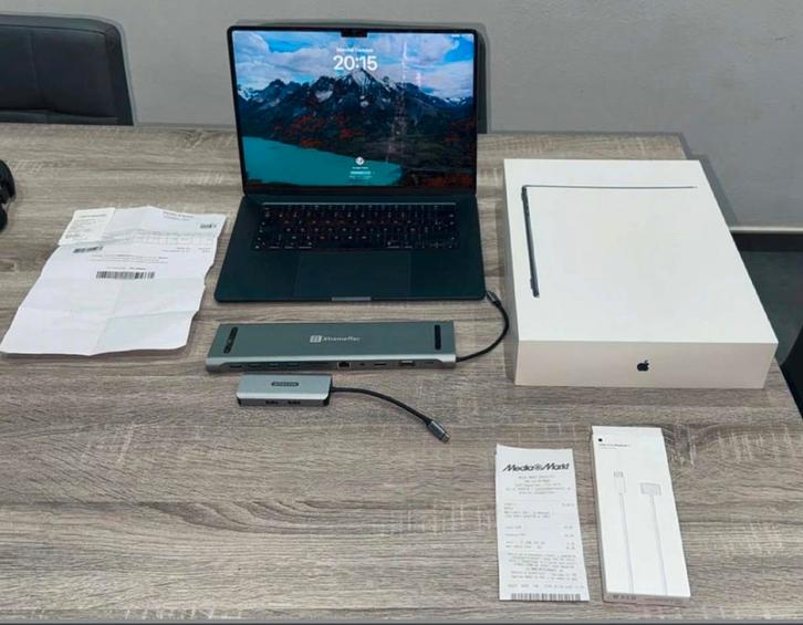 MacBook Air M2 15,3” comme neuf !, Computers en Software, Apple Macbooks, MacBook, Ophalen