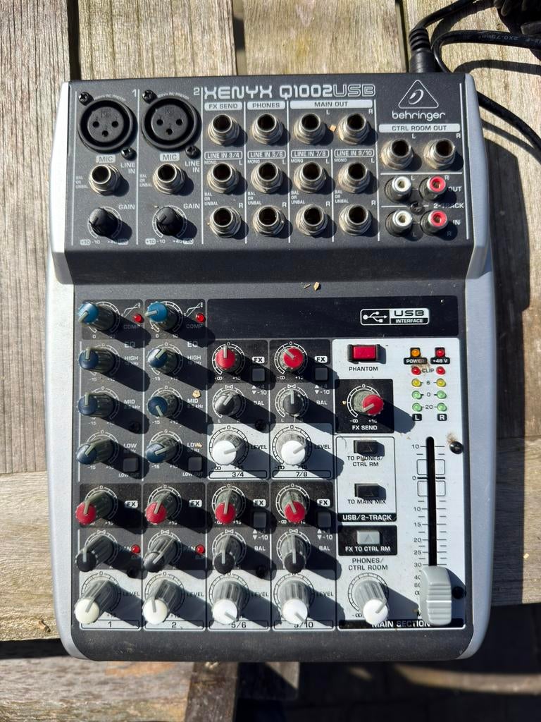 Behringer Xenyx s1002usb, Enlèvement, Comme neuf