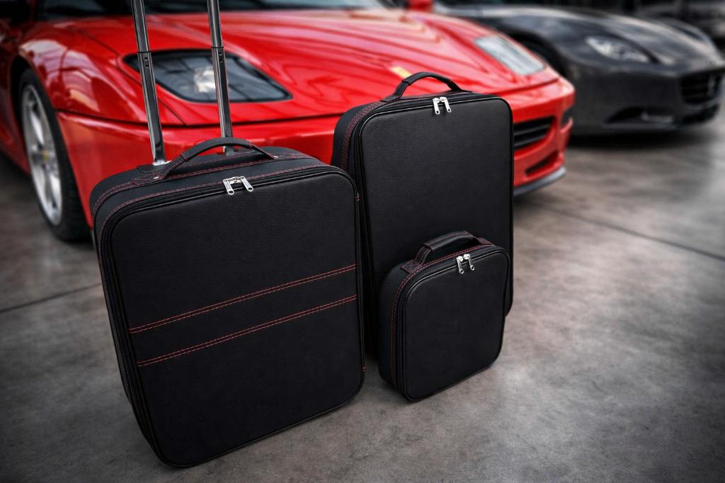 Roadsterbag koffers/kofferset voor de Ferrari 512 TR, Auto diversen, Auto-accessoires, Nieuw, Verzenden
