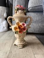 Vintage Capodimonte Italian Porcelain Vase Ewer, Antiek en Kunst, Ophalen