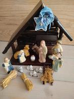 Kerststal met beeldjes, Diversen, Kerst, Ophalen, Gebruikt
