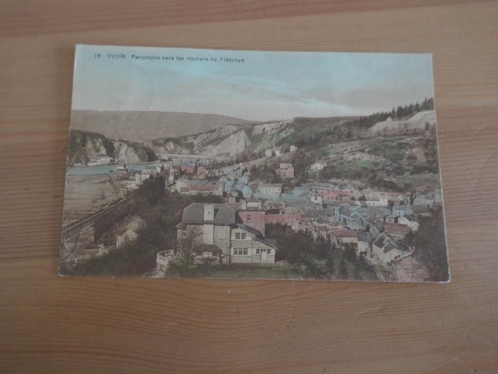 yvoir panorma vers les rochers de fidevoye, Verzenden, Gelopen, Namen