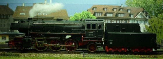 Marklin 3005 stoomlocomotief, Ophalen, Wisselstroom, Gebruikt, Locomotief