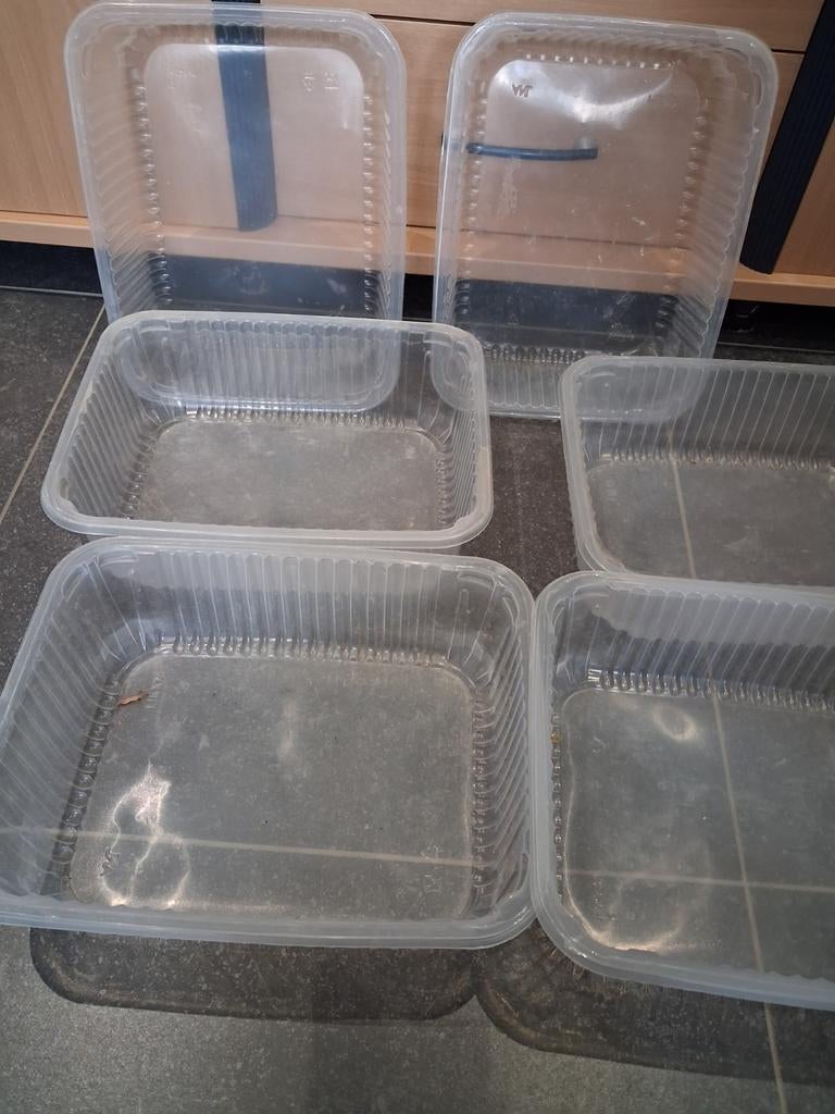 Pvc bakken ., Ophalen