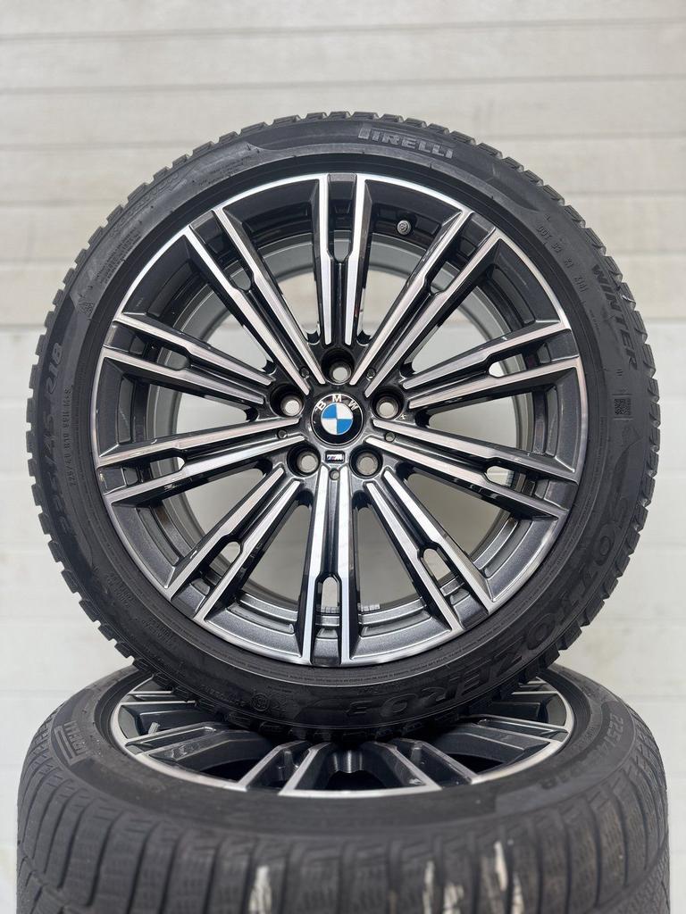 DEMO 18” BMW 3 SERIE G20 G21 M * RFT VELGEN WINTERBANDEN ORI, 18 inch, Gebruikt, -, -