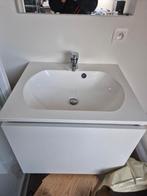 Badkamermeubel + wastafel, Ophalen, 50 tot 100 cm, Zo goed als nieuw, Minder dan 100 cm