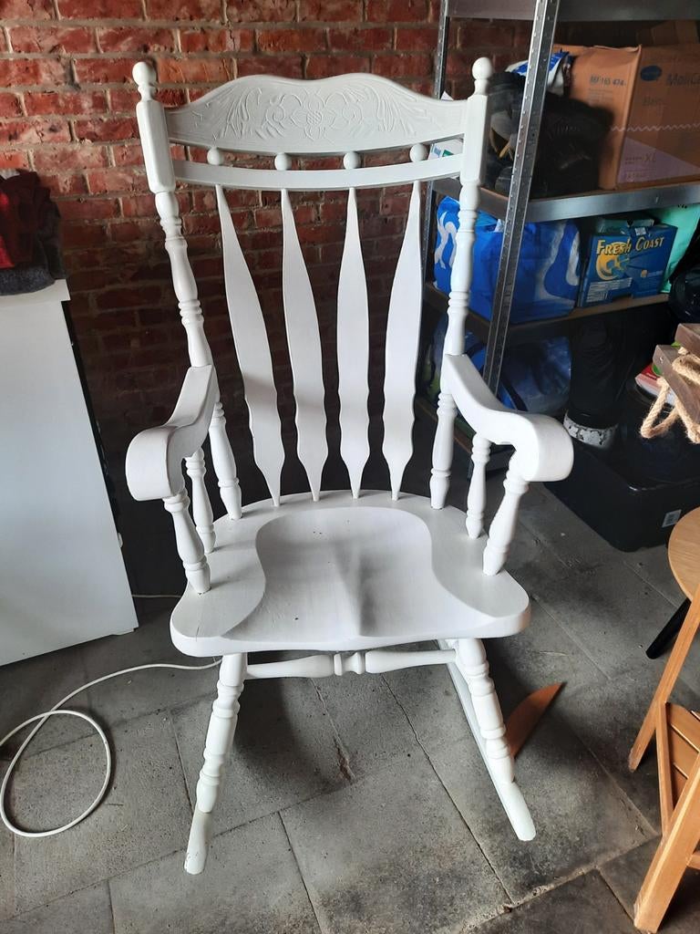 Witte schommelstoel, Kinderen en Baby's, Ophalen