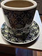 Keramieken bloempot, Ophalen, Gebruikt, Kunststof, Balkon