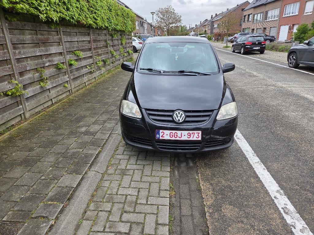 Volkswagen Fox. 1.2 Benzine, 122500km, Auto's, Zwart, Handgeschakeld, Particulier, Fox