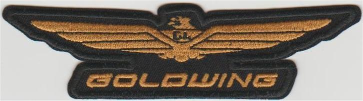 Goldwing stoffen opstrijk patch #4, Motoren, Accessoires | Overige, Nieuw, Verzenden